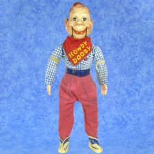 1950s HOWDY DOODY w/Glass SLEEP EYES Ventriloquist Doll by IDEAL TOYS Nice!