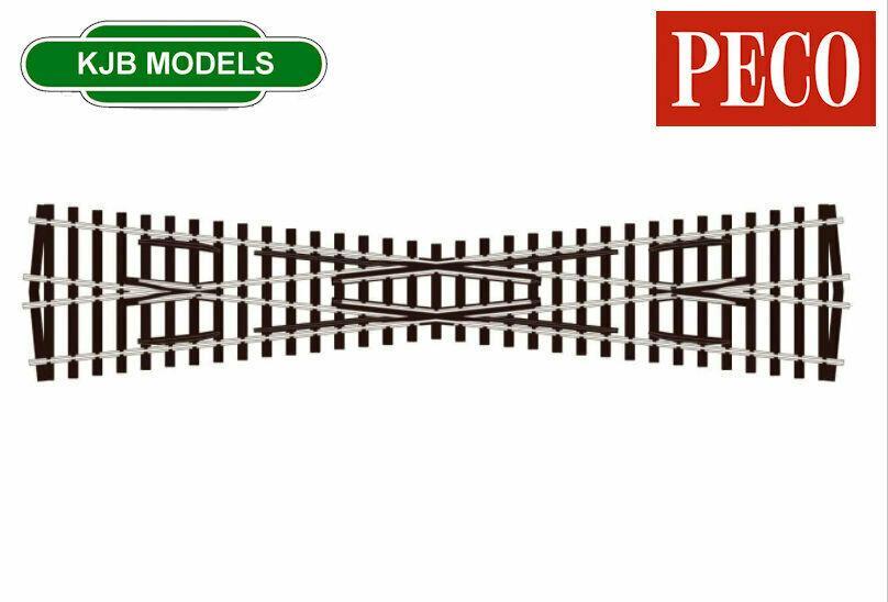 PECO SL-194 Long Crossing INSULFROG Code 75 OO Gauge Railway Track