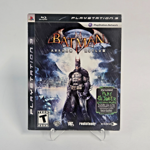 Jeu PS3 Batman Arkham Asylum - Édition Collector - Bon état