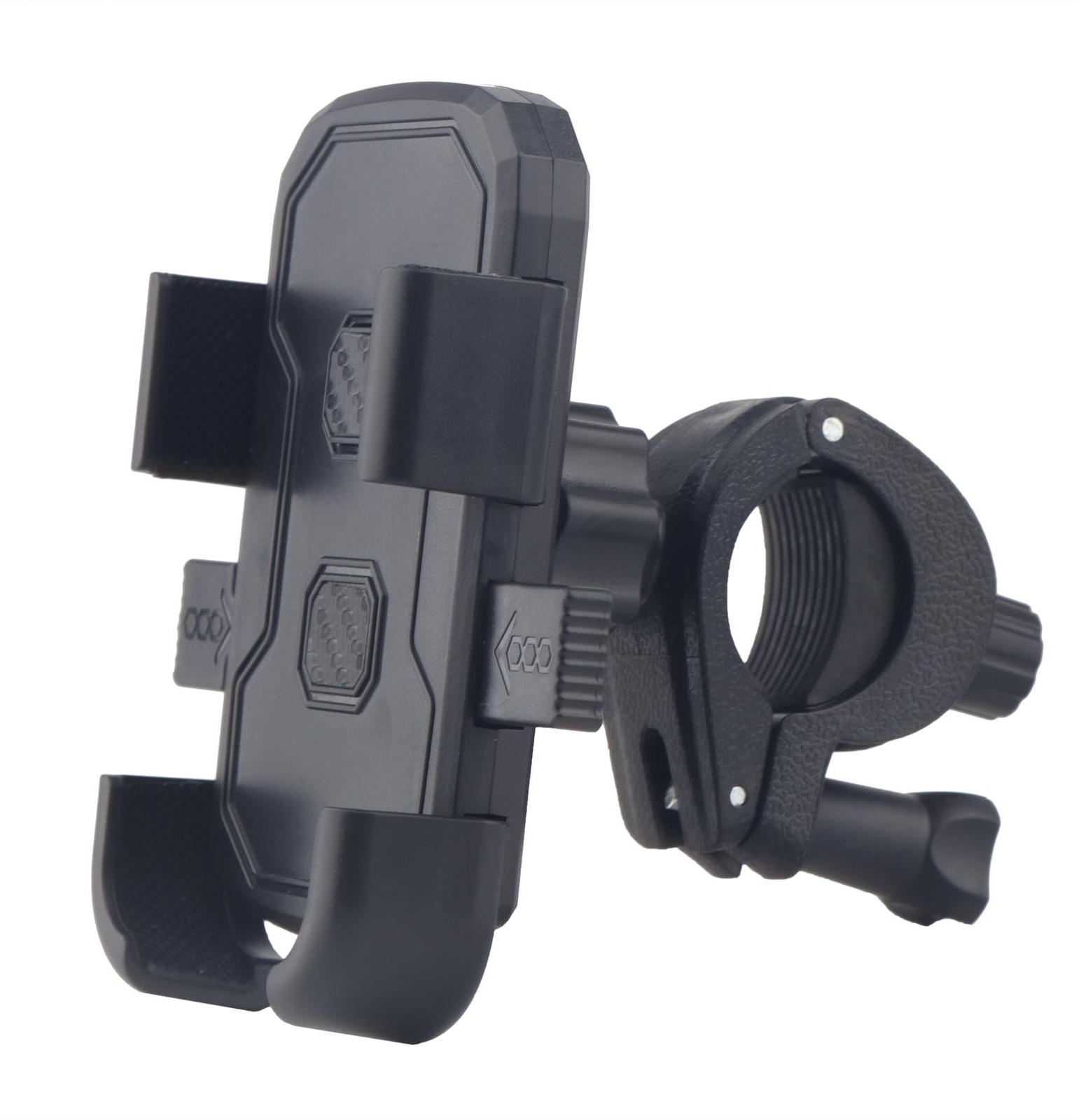 Phone Holder for Microphone Stand/Selfie Stick/Tripods/Boat Railing, Adjustab...