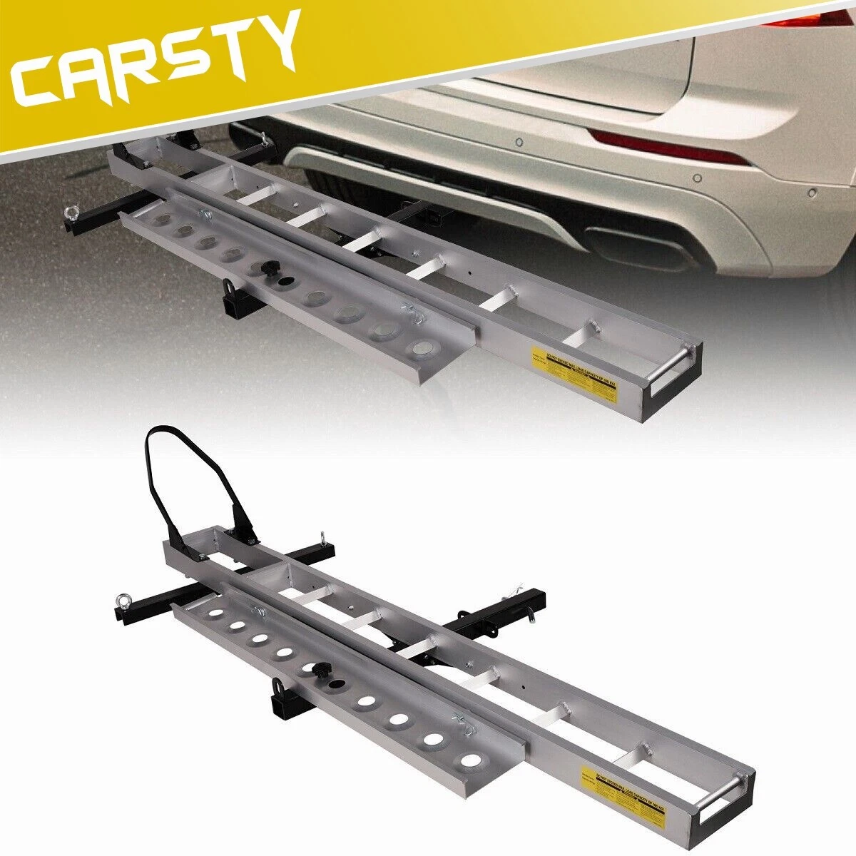 Aluminum motorcycle carrier new arrivals