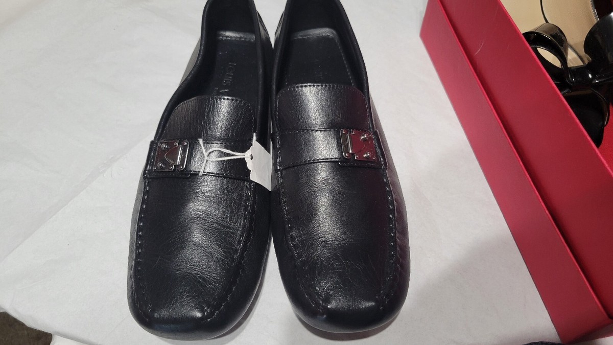 Louis Vuitton Driver Shoes Size 9 LOUIS VUITTON Dark Brown Monte Carlo Driving Shoes Size 9 main image 3