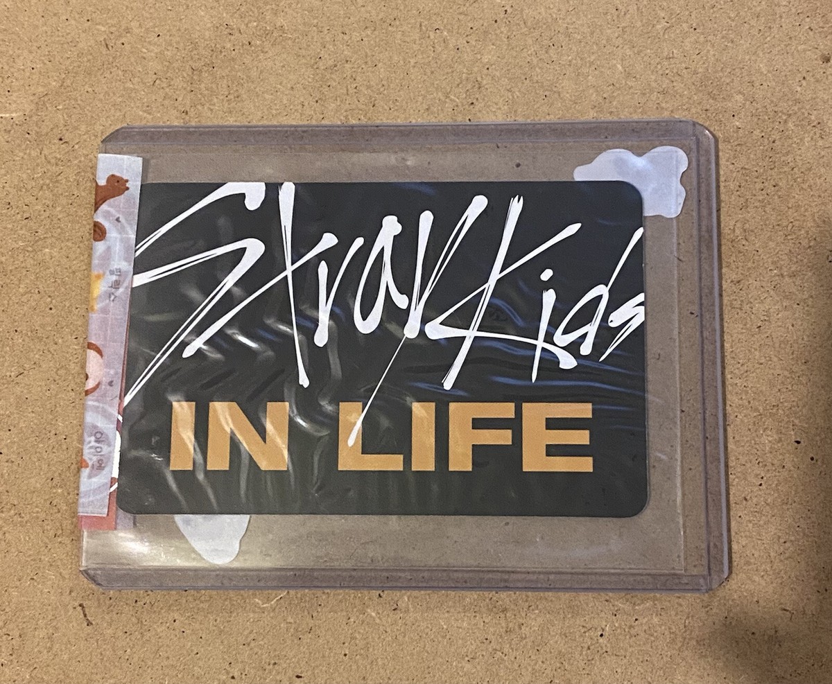 K-POP+アジア Changbin collectbook pcholder BK+WH set Changbin Official Photocard Stray Kids Mini Album Maxident