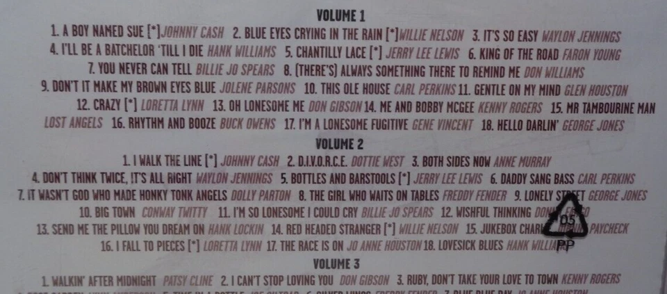 AMERICAN COUNTRY LEGENDS by Various Artists / New CD / 4 Disc Set / Over 3 Hours - Image 4 of 4