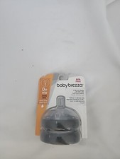 Baby Brezza Stage 1 0 Months Slow Flow Silicone Nipples BPA Free New
