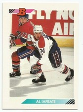 AL IAFRATE 1992-93 BOWMAN CARD MINT CONDITION WASHINGTON CAPITALS