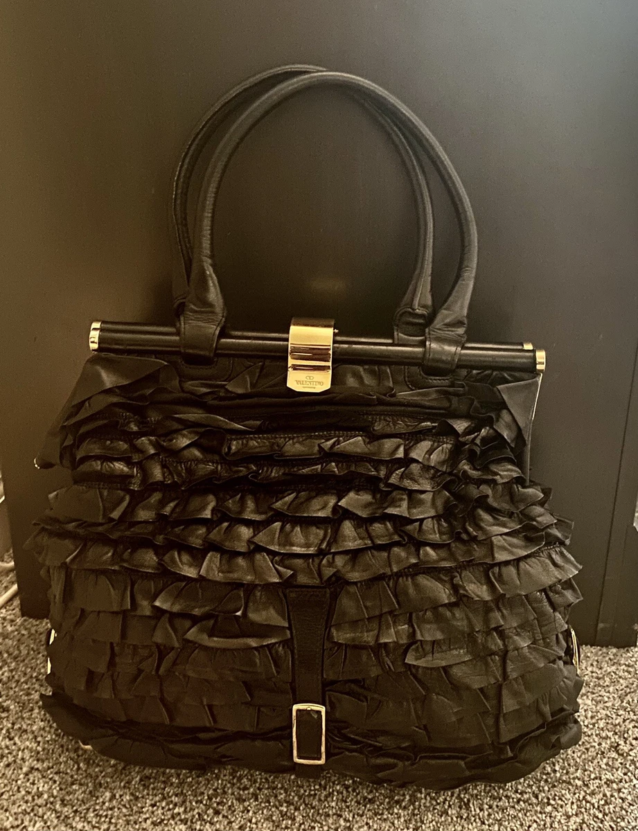 Valentino store ruffle bag