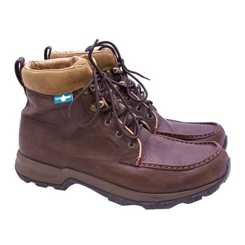 Mens Hiker Dark Brown Shoe (MHKW004) | eBay