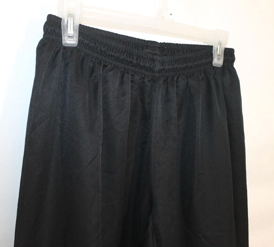 XMA BLACK LARGE ELASTIC WAISTBAND DRAWSTRING MARTIAL ARTS PANTS LIGHT WEIGHT - Image 4 of 4