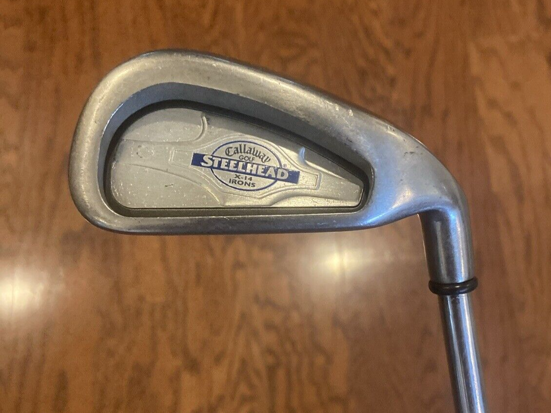 Callaway Golf Steelhead X-14 5-Iron ⛳ RH Steel Shaft ~38