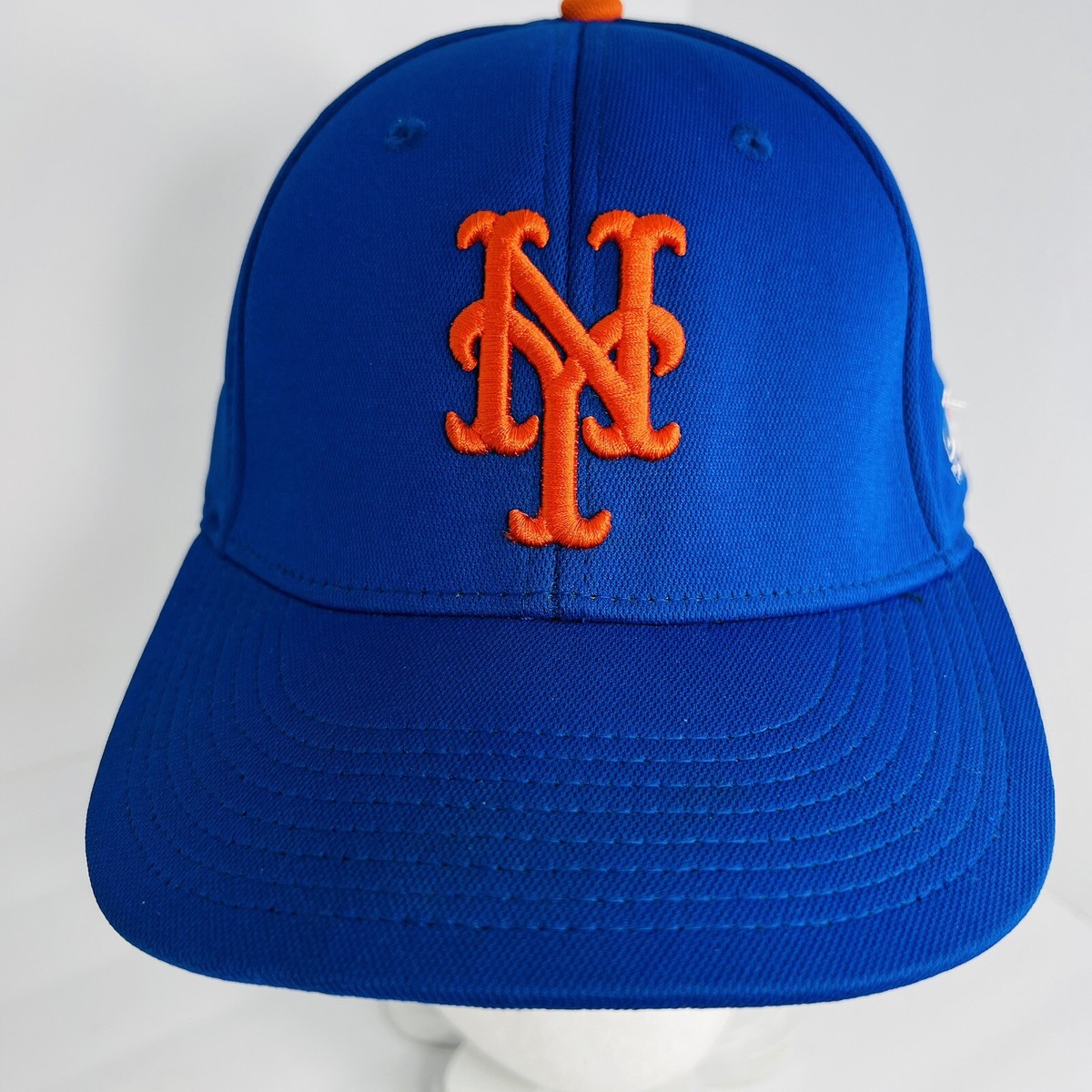 New York Yankees Fitted M L Baseball Hat Cap 3D Embroidered Orange