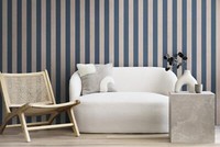Vliestapete Streifen Muster Struktur Textiloptik Beige Blau 78226-5 (3,47€/1Qm)
