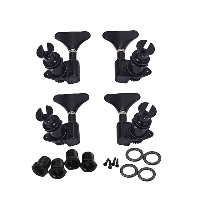 4x 2R2L Ukulele Tuning Pegs Tuners 124 Gear Ratio for Ukulele Guitar