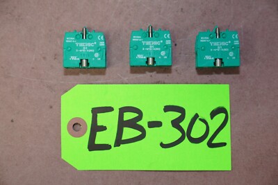 Lot Of 3 Teknic S1 Push Button Contact Block, IEC/EN 60947-5-1