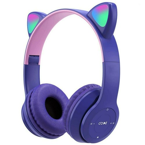Auriculares Bluetooth con Microfono Luz LED para Uso Diario Música Alta Calidad - Picture 3 of 29