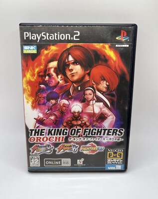 THE KING OF FIGHTERS Orochi Hen Complete CIB PS2 Sony PlayStation 2 Japan Import