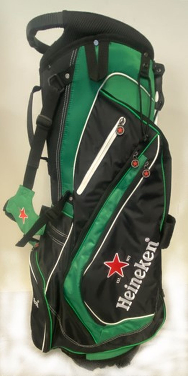 Callaway Heineken Logo Stand Bag (Black/Green, 9" 7way top) NSW eBay