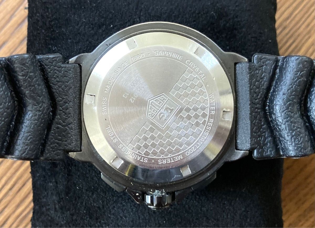 TAG Heuer Formula Men's Black Watch CAH1012 for sale online