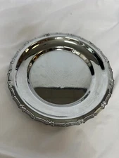Vintage silver plated plate celtic quality plate 22cm across made in England