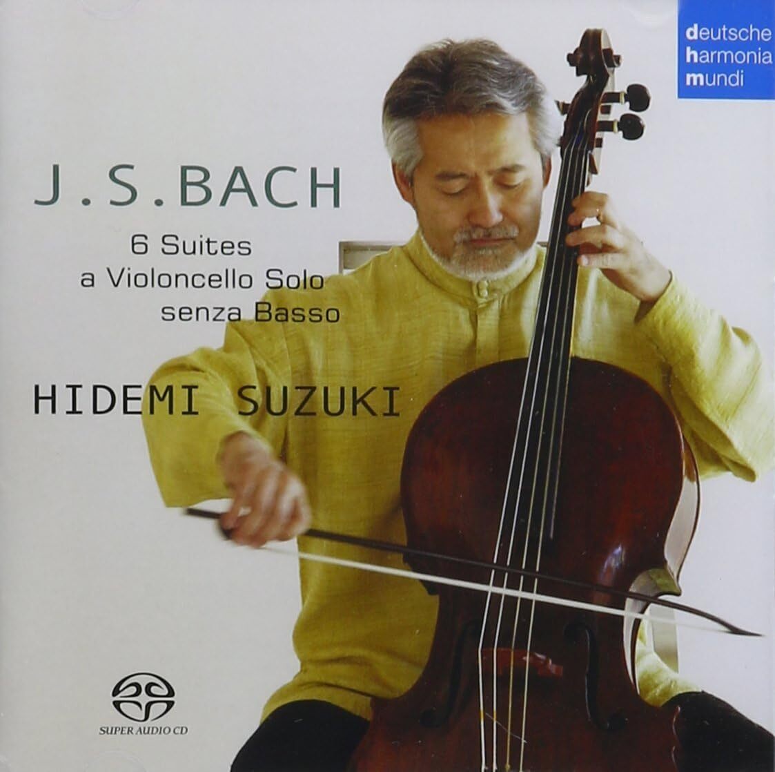 New CD HIDEMI SUZUKI -BACH: SUITE FOR CELLO SOLO- from Japan