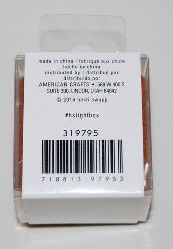 Nuevo en caja Cinta decorativa Heidi Swapp naranja brillante 2" de ancho x 9 pies - Imagen 3 de 3