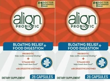 2 X ALIGN - BLOATING RELIEF + FOOD DIGESTION - 28 X 2 = 56 CAPSULES - EXP 8/2026