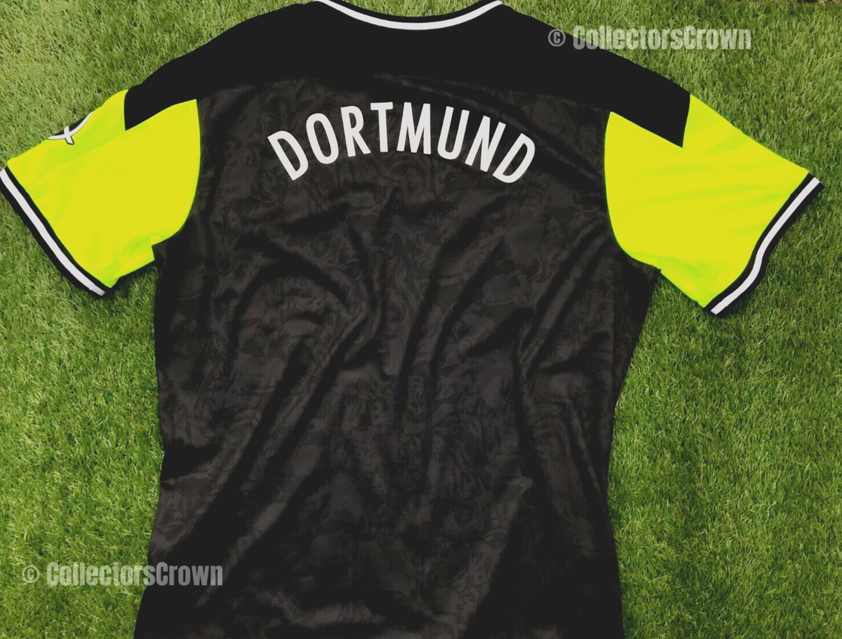 Dortmund Sondertrikot XL BVB neon retro 90er Jersey gelb 2021