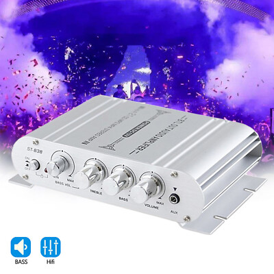 2.1 Channels 400W Hi-Fi Auto Stereo 12V Audio Amplifier MP3 Radio Verstärker