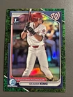 2024 Bowman Chrome Draft Seaver King 1st /99 Green Grass Refractor #BDC-62 RC