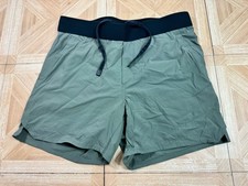 Ten Thousand Short Mens Medium Green Tactical Lined Athletic Training Gym