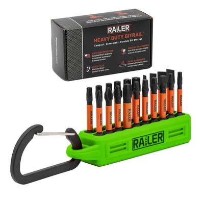 20Pc Impact Driver Bit Set - Premium S2 Steel Screwdriver Bits with Torx, Hex, P