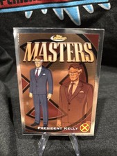2025 Topps Finest Marvel X-Men '97 #38 President Kelly Theme M7