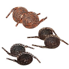 120cm Long Shoelaces Flat Polyester Shoe Laces Replacement for Sneakers Runners