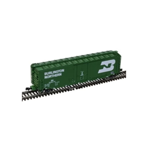 Atlas ~ Escala N ~ Coche de carga con puerta enchufable de 50' ~ Maestro ~ Burlington Northern #329402 | Condition: New