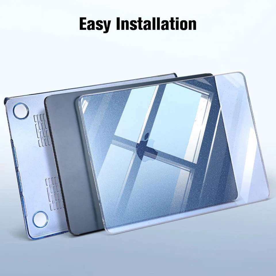 Funda protectora para MacBook Air 15 pulgadas A3114 A2941 cubierta rígida a presión Foto 4 de 4