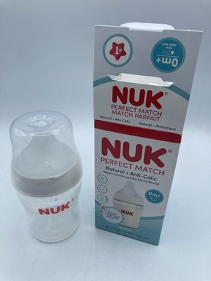 Nuk Perfect Match Silicone Anti-Colic Bottle Newborn 5 oz NEW IN BOX NIB NIP