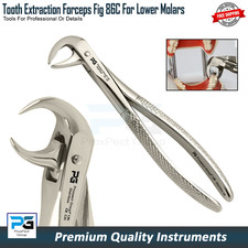 Dental Fig.86C Extracting Forceps Tooth Extraction For Lower Molars Surgical *