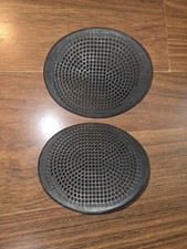 Toyota  MR2 black upper dash speaker grill covers oem left right 1985-1989 aw11