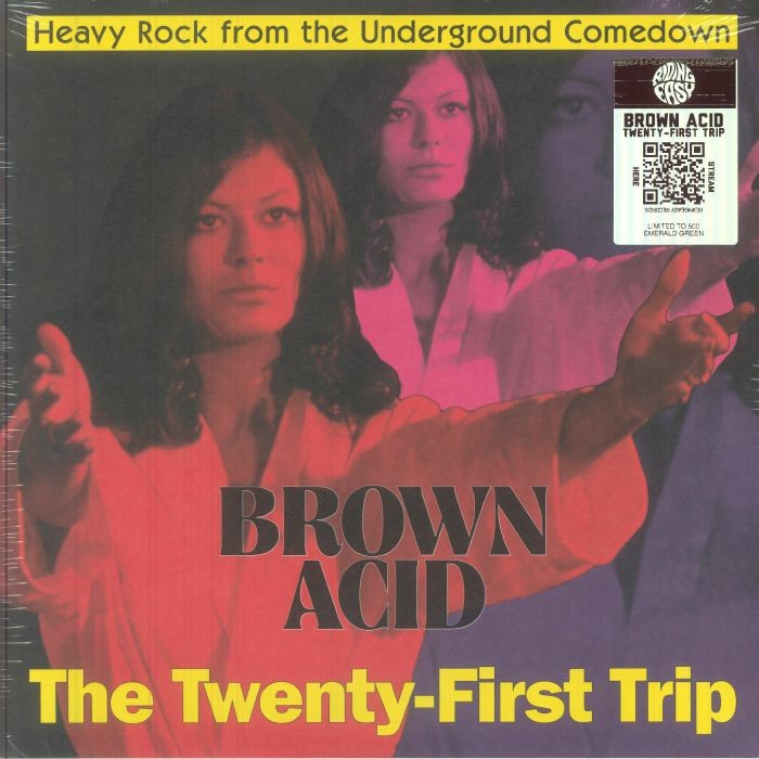 VARIOUS - Brown Acid: The Twenty First Trip - limited emerald green vinyl LP