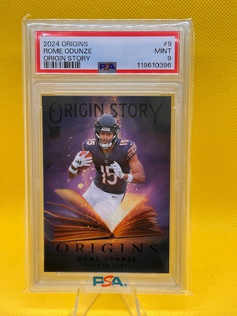 Rome Odunze Panini Origins Origin Story #9 Base