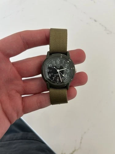 Vintage Timex Macgyver Camper Field watch EXCELLENT Need Battery