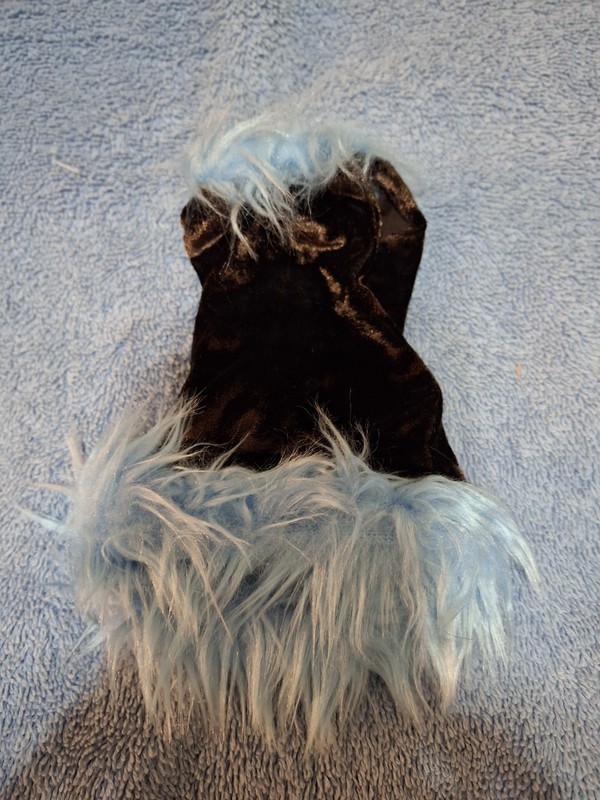Groovy Girls Doll Velvet And Fur Dress