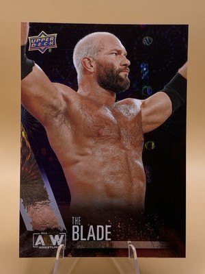 2021 Upper Deck AEW First Edition The Blade Pyro Parallel #17 Trading Card 1E