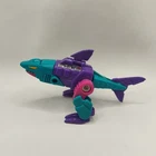 Vintage Hasbro Transformer G1 Decepticon Seacon Overbite 1988 Figure Missing Arm