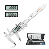 Messschieber Digital Schieblehre Edelstahl 0 150 Mm Elektronischer Mikrometer