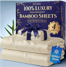 Decolure 100 Viscose derived from Bamboo Sheets 4-piece Sheet Set