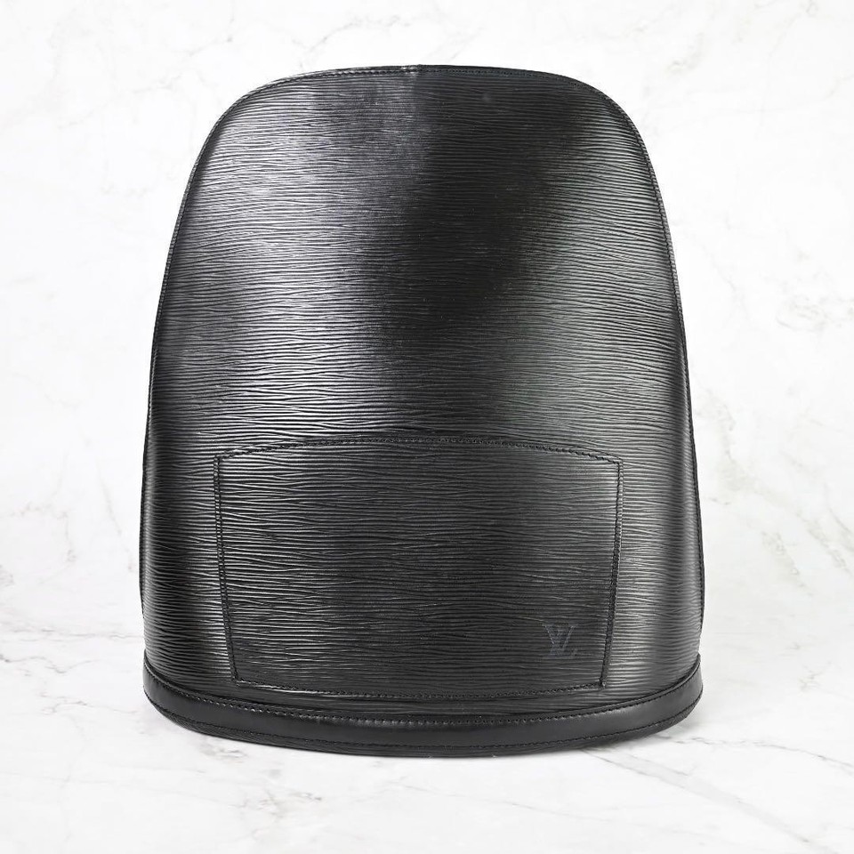 Louis Vuitton Epi Cobran Backpack Black Leather Authentic Luxury Bag