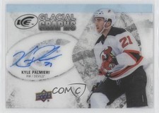 2016 Ice Glacial Graphs 2017-18 Upper Deck Update Kyle Palmieri #GG-KP Auto 04xs