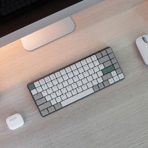 AZIO Cascade Slim Bluetooth and USB Mechanical Computer Keyboard,... - Picture 7 of 9