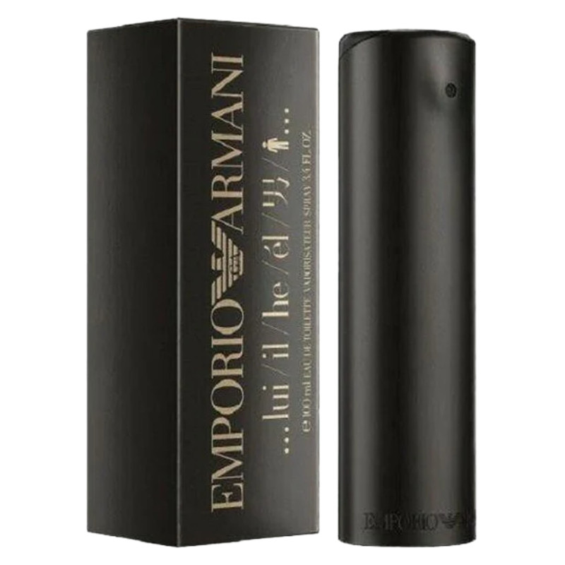 Emporio Armani He 100ml Eau De Toilette Mens Fragrance Spray EDT New